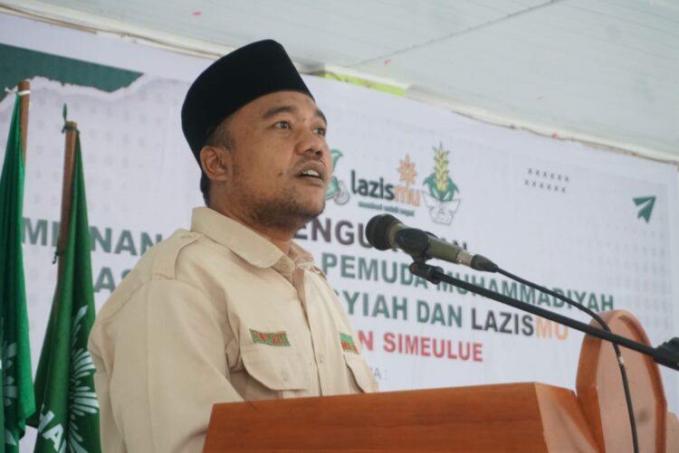 Ketua Pemuda Muhammadiyah Aceh Zul Hafiyan