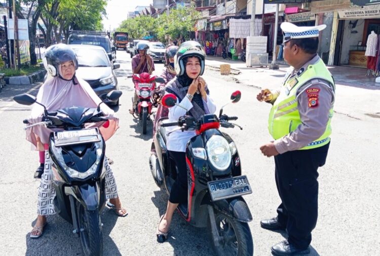Operasi keselamatan lalulintas, dengan sandi Ops Patuh Seulawah 2024 di wilayah Aceh Barat