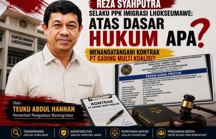 Teuku Abdul Hannan (Pemerhati Pengadaan Barang/Jasa)